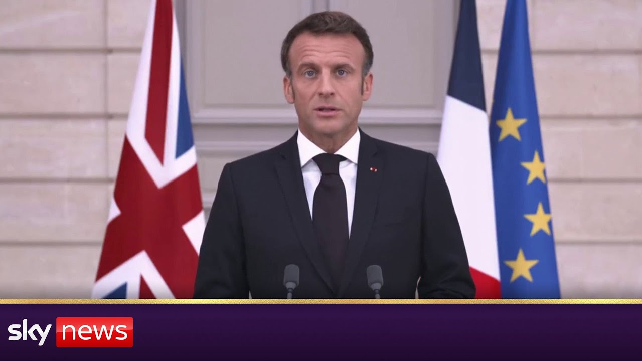 Macron: We all feel an emptiness
