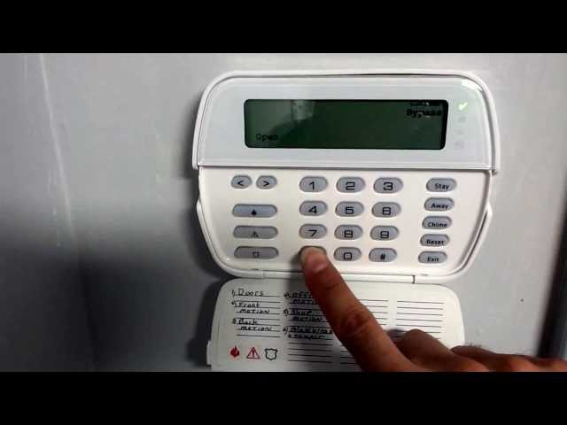 How to Bypass a DSC Alarm System