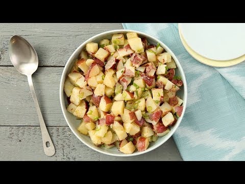 Vegan Greek potato salad