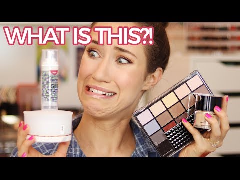 WEIRD & RANDOM DRUGSTORE MAKEUP! | ALLIE G BEAUTY - UCLF42C7y73FKA8ye_5Nn-Kw