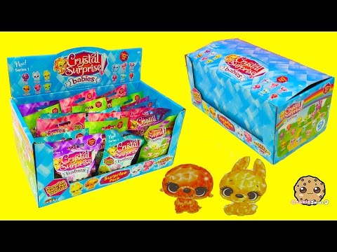 Crystal Babies Surprise Baby Pets Blind Bags Box Unboxing - Cookieswirlc Videos - UCelMeixAOTs2OQAAi9wU8-g