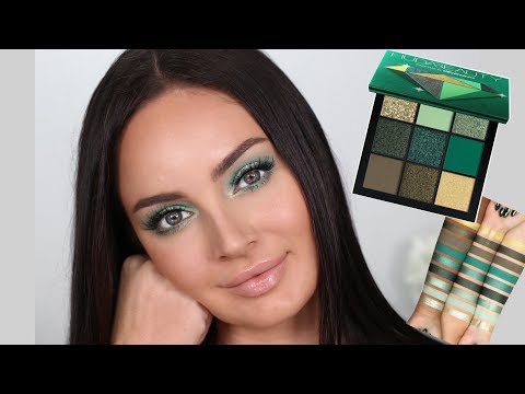 Huda Beauty Emerald Obsessions Palette Tutorial! \\ Chloe Morello - UCLFW3EKD2My9swWH4eTLaYw