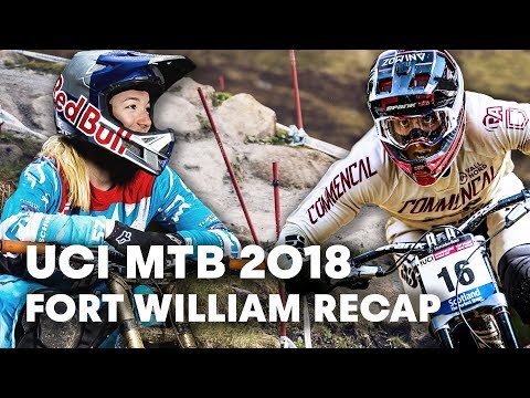 Get the full highlights of the Fort William downhill stop. | UCI MTB 2018 - UCblfuW_4rakIf2h6aqANefA