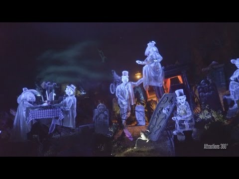 [4K] Tokyo Disneyland Haunted Mansion Ride 2016 - UCbDGvfJHf0r_WjS9voB8POA