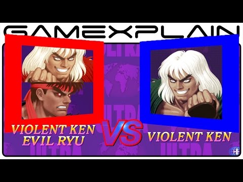 Violent Ken Vs. Evil Ryu in Ultra Street Fighter II: The Final Challengers  (Switch Gameplay) - UCfAPTv1LgeEWevG8X_6PUOQ