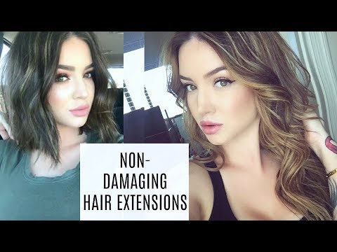 BEST hair extensions for fine/thin hair ❤ TAPE INS (semi permanent) - UCcZ2nCUn7vSlMfY5PoH982Q