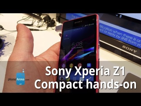 Sony Xperia Z1 Compact hands-on - UCwPRdjbrlqTjWOl7ig9JLHg