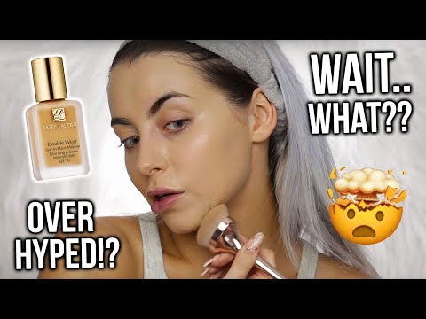 TESTING ESTEE LAUDER DOUBLEWEAR FOUNDATION!? FIRST IMPRESSIONS, WEAR TEST + REVIEW - UCeOYFSJpQT27y3V6faZNC2g