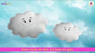 Clouds - Rhyme For Kids | Junior KG Rhymes | Periwinkle