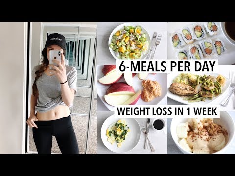 WHAT I EAT IN A WEEK TO LOSE WEIGHT (+ Results!) | 6 Meals-per-day, Meal prep ideas - UCK2d_KfjVPwh9gqoczQ9sSw