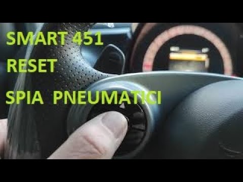 Come Resettare La Spia TPMS Della Smart 451 Smart 451