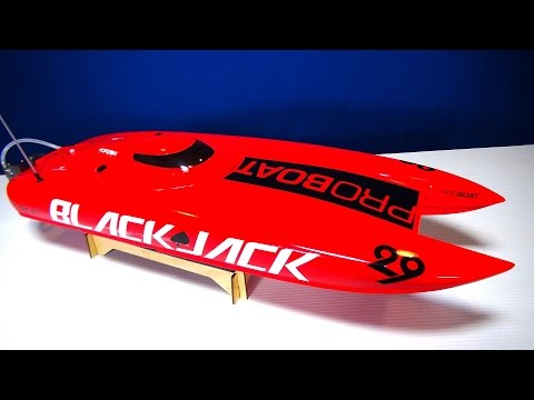 RC ADVENTURES - Unboxing the Blackjack 29 BL Catamaran RTR Radio Control Speed Boat - UCxcjVHL-2o3D6Q9esu05a1Q