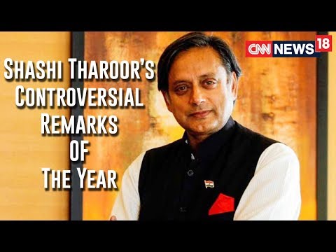 Shashi Tharoor And His Pandora's Box Of Words | Rewind 2018