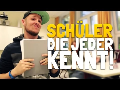 SCHÜLER, DIE JEDER KENNT - UCiKCfHl-R_GJUvdWSsGfXpQ