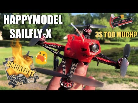 HappyModel SailFly X Toothpick FPV Drone (SMOKED IT!)  - UCgHleLZ9DJ-7qijbA21oIGA