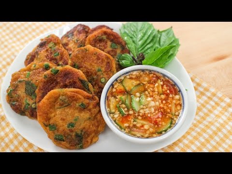 Thai Fish Cakes Recipe (Tod Mun Pla) ทอดมันปลา - Hot Thai Kitchen! - UC27C_HWo-UmKkdWGsRJZ8EA