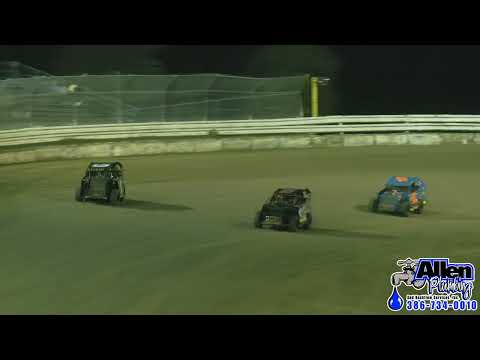 Mod Lites- Bubba Raceway Park - dirt track racing video image