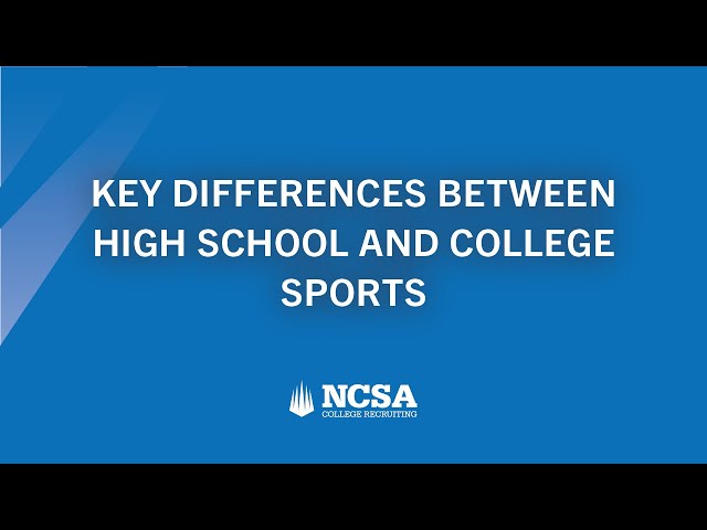 What Percentage of High School Students Play Sports in College?
