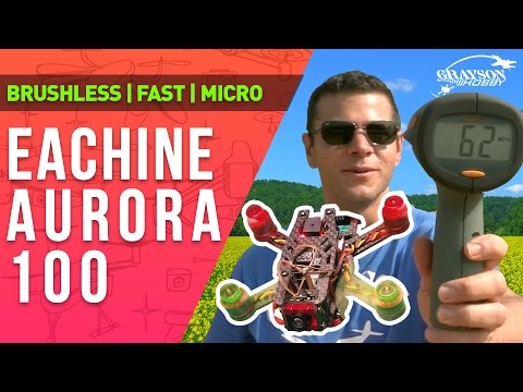 Eachine Aurora 100 | Brushless Micro FPV Drone | Quad Racer SUPER FAST | FUN!! - UCf_qcnFVTGkC54qYmuLdUKA