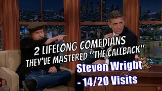 Steven Wright - When Comedians Meet, Weird Comedians - 14/22 Visits In Chronological Order