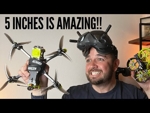 FPV Beginner: Flying a 5inch Freestyle Drone for the first time - GEPRC Mark5 - UC3qhPbllGukztLVj66Z0Fow