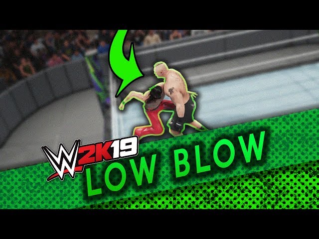 How To Do A Low Blow In WWE 2K19 PS4?