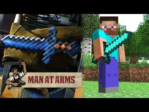 Diamond Sword (Minecraft) - MAN AT ARMS - UCNKcMBYP_-18FLgk4BYGtfw