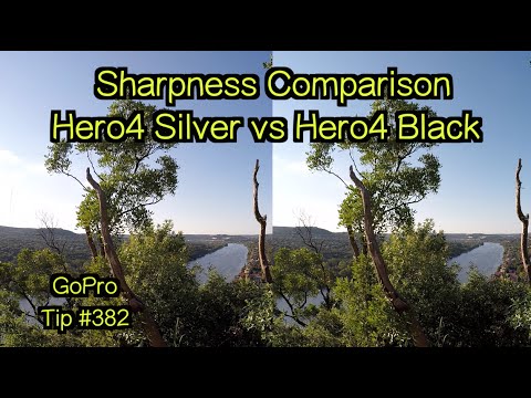 Hero4 Silver vs Hero4 Black Sharpness Comparison - GoPro Tip #382 - UCTs-d2DgyuJVRICivxe2Ktg