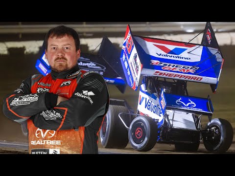 Brandon Sheppard: World of Outlaws Sprint Car Debut - dirt track racing video image