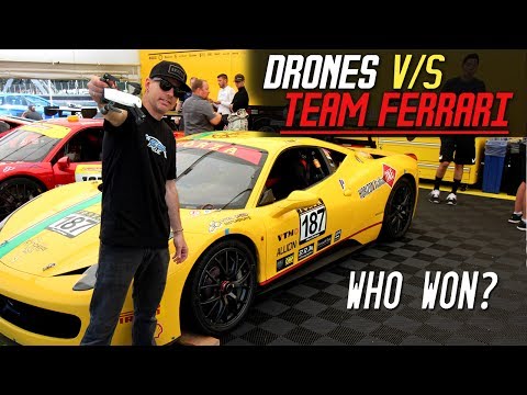 DJI SPARK VS TEAM FERRARI - UCwojJxGQ0SNeVV09mKlnonA