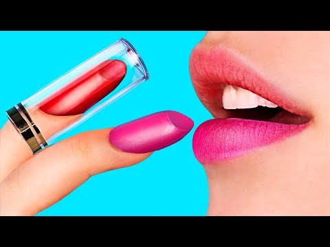 13 Easy Yet Useful Beauty Hacks And More DIY Lipstick And Lip Art Ideas - UCWwqHwqLSrdWMgp5DZG5Dzg