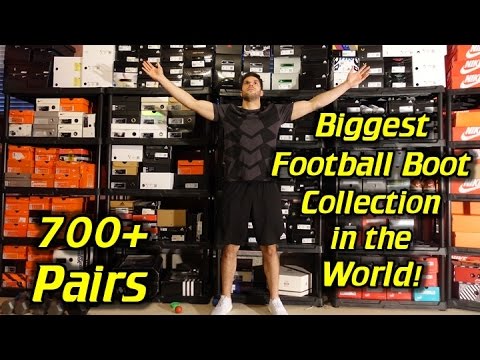 Biggest Football Boots/Soccer Cleats Collection in the World! (Over 700 Pairs!) - UCUU3lMXc6iDrQw4eZen8COQ