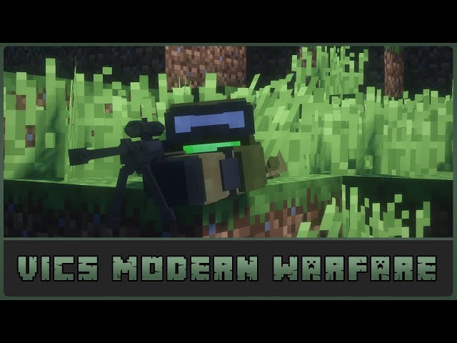 Vics Modern Warfare Minecraft Gun Mod 1.7.10 1.12.2