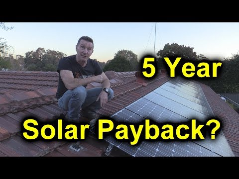 EEVblog #1086 - 5 Year Solar Power Results - Payback? - UC2DjFE7Xf11URZqWBigcVOQ