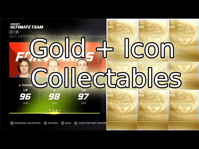 How Do You Get Gold Collectibles In NHL 21?