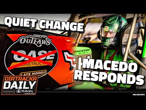 A change coming for the Outlaws, Carson Macedo addresses recent crashes - dirt track racing video image