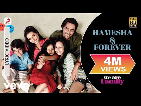 We Are Family - Hamesha & Forever Lyric | Kareena Kapoor, Arjun - UC3MLnJtqc_phABBriLRhtgQ