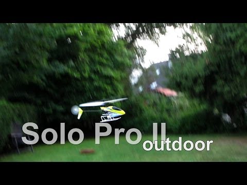 Nine Eagles // Solo Pro 2 II // Minihelicopter // 2.4 Ghz // Outdoor // flown in the garden - UCNWVhopT5VjgRdDspxW2IYQ