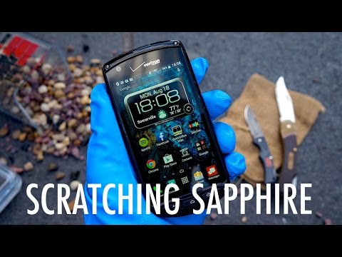 How To Scratch a Sapphire Smartphone Screen - UCO_vmeInQm5Z6dEZ6R5Kk0A