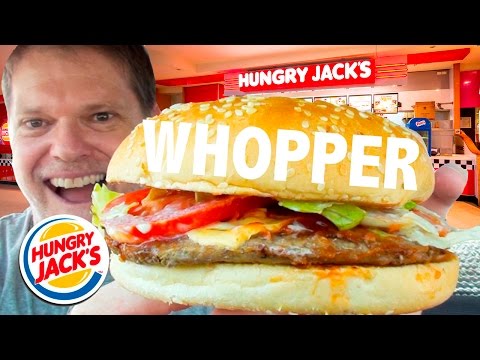 BURGER KING aka HUNGRY JACKS WHOPPER REVIEW - Fast Food Friday Food Reviews - Greg's Kitchen - UCGXHiIMcPZ9IQNwmJOv12dQ