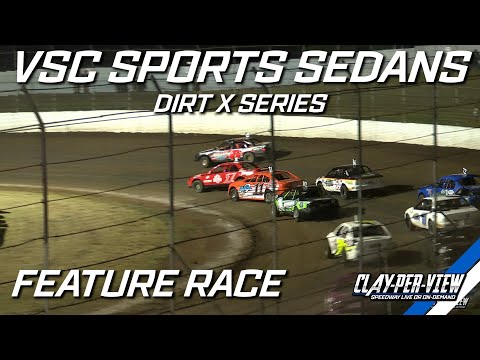 VSC Sports Sedans | Dirt X Series - Simpson - 10th Feb 2024 | Clay-Per-View - dirt track racing video image