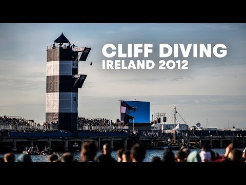 Helicopter Diving - Red Bull Cliff Diving World Series 2012 Ireland - UCblfuW_4rakIf2h6aqANefA