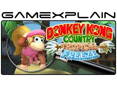 Donkey Kong Country: Tropical Freeze Analysis - Dixie Trailer  (Secrets & Hidden Details) - UCfAPTv1LgeEWevG8X_6PUOQ