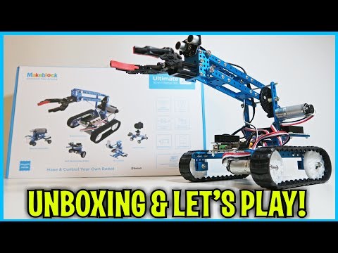 Unboxing & Let's Play - Ultimate 2.0 - 10 in 1 Robot Kit - by MakeBlock -  STEM robotics - UCkV78IABdS4zD1eVgUpCmaw
