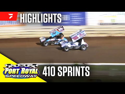 410 Sprints at Port Royal Speedway 7/20/24 | Highlights - dirt track racing video image