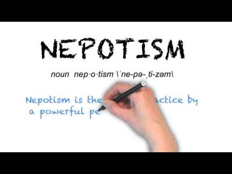 How to Pronounce 'NEPOTISM'- English Grammar