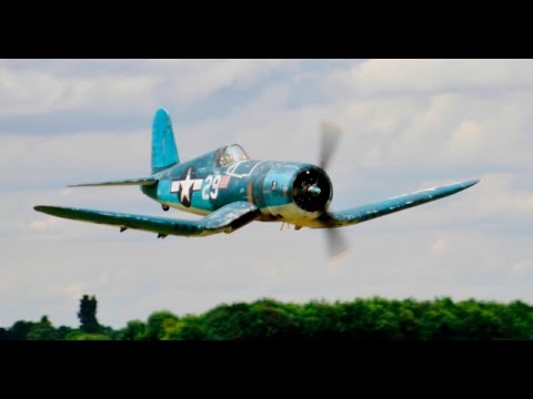 GIANT 1/4 SCALE 250cc MOKI 110" COMP ARF RC F4-U CORSAIR MIKE - WILLIS WARBIRDS FIGHTER MEET - 2016 - UCMQ5IpqQ9PoRKKJI2HkUxEw