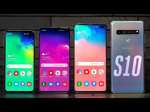 Samsung Galaxy S10 lineup hands-on - UCddiUEpeqJcYeBxX1IVBKvQ