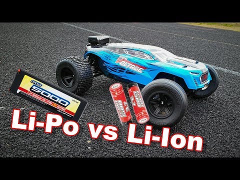 Li-Po VS Li-Ion Batteries - Arrma Fazon Voltage Speed Test - TheRcSaylors - UCYWhRC3xtD_acDIZdr53huA