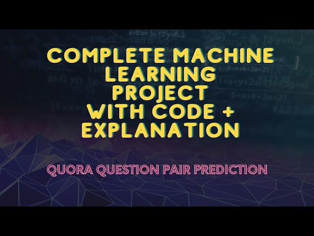 Quora Machine Learning Engineer: The Top 10 Questions You Need to Know